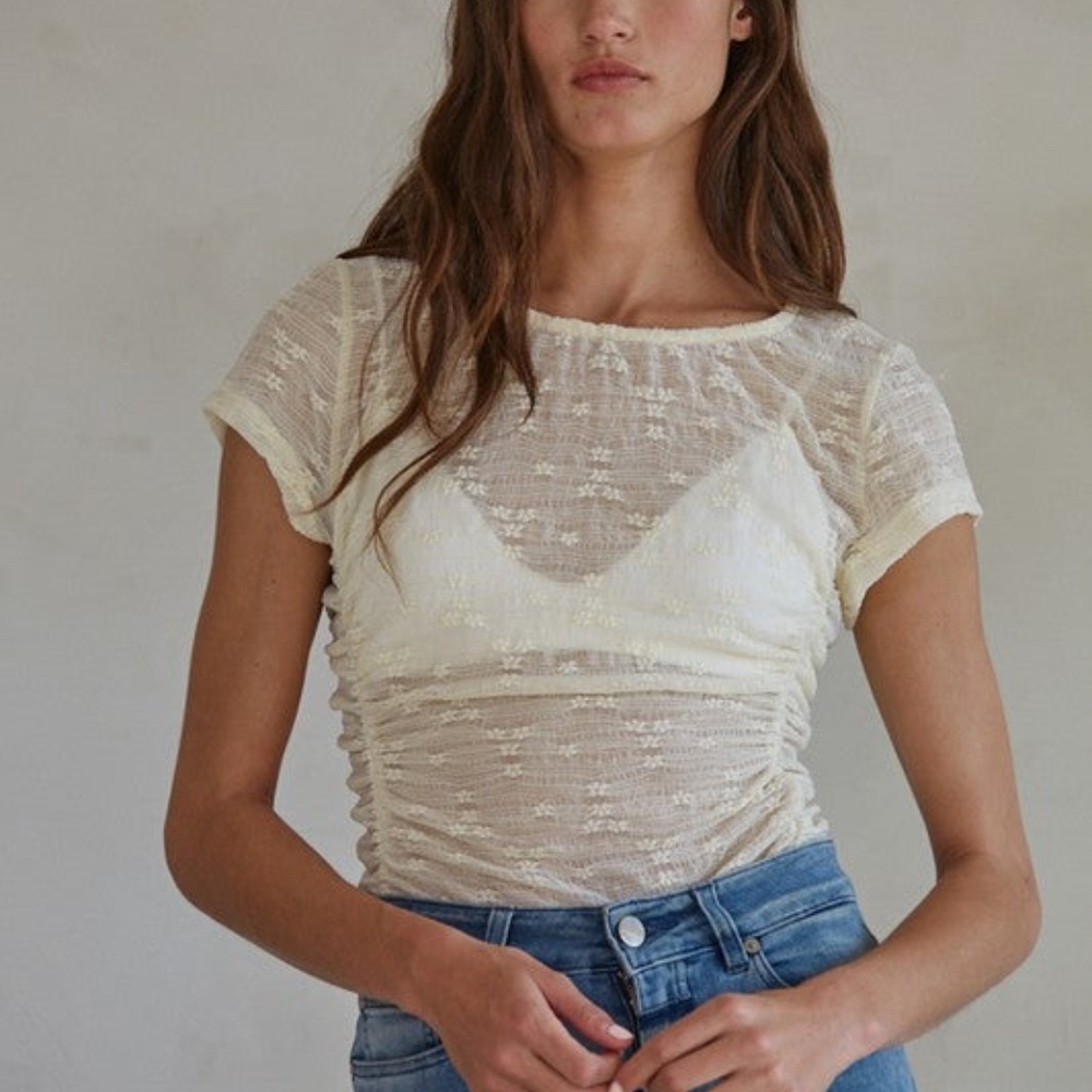 OLIVIA LACE TOP